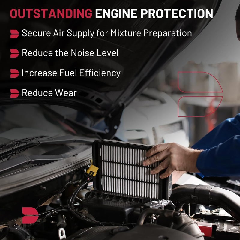 BDFHYK PA99575 Engine Air Filter Compatible with Nissan Sentra 2020 2021 2022 2023 L4 2.0L - Image 5